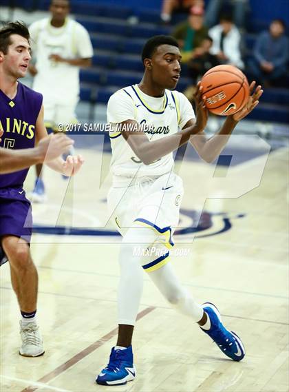 Thumbnail 3 in Crenshaw vs  St. Augustine (Sierra Canyon Super Showcase) photogallery.