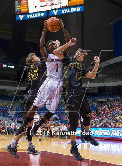 Thumbnail 1 in Avinger vs. Grady (UIL 1A Final) photogallery.