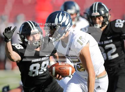 Thumbnail 1 in Pueblo South vs. Palmer Ridge (2019 CHSAA 3A Championship photogallery.