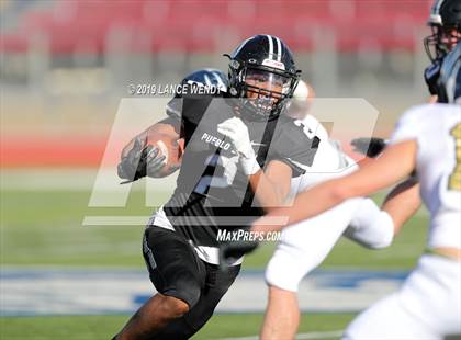 Thumbnail 1 in Pueblo South vs. Palmer Ridge (2019 CHSAA 3A Championship photogallery.