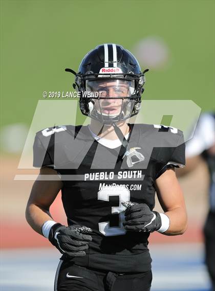 Thumbnail 1 in Pueblo South vs. Palmer Ridge (2019 CHSAA 3A Championship photogallery.