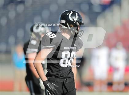 Thumbnail 2 in Pueblo South vs. Palmer Ridge (2019 CHSAA 3A Championship photogallery.