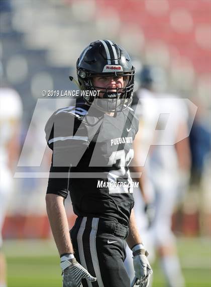 Thumbnail 1 in Pueblo South vs. Palmer Ridge (2019 CHSAA 3A Championship photogallery.