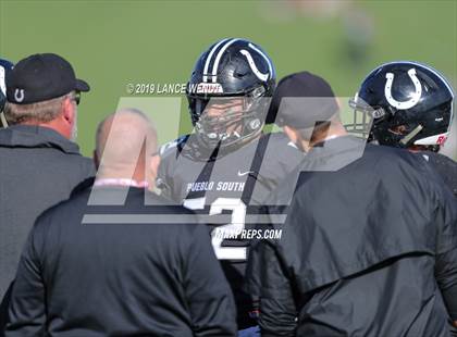 Thumbnail 2 in Pueblo South vs. Palmer Ridge (2019 CHSAA 3A Championship photogallery.