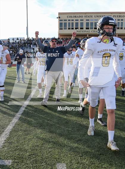 Thumbnail 1 in Pueblo South vs. Palmer Ridge (2019 CHSAA 3A Championship photogallery.