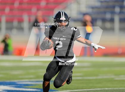 Thumbnail 1 in Pueblo South vs. Palmer Ridge (2019 CHSAA 3A Championship photogallery.