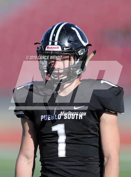 Thumbnail 1 in Pueblo South vs. Palmer Ridge (2019 CHSAA 3A Championship photogallery.