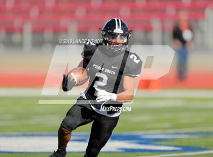 Thumbnail 3 in Pueblo South vs. Palmer Ridge (2019 CHSAA 3A Championship photogallery.
