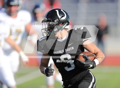 Thumbnail 2 in Pueblo South vs. Palmer Ridge (2019 CHSAA 3A Championship photogallery.