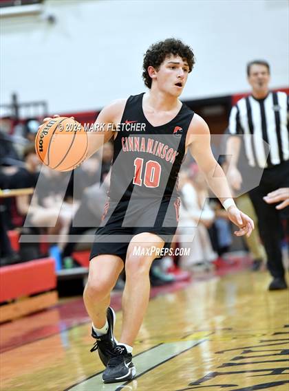 Thumbnail 2 in Overbrook @ Cinnaminson (NJSIAA South Group 2 Quarterfinal) photogallery.