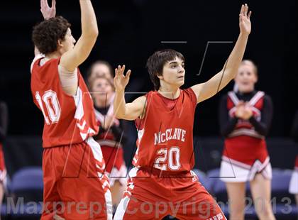 Thumbnail 3 in McClave vs. Shining Mountain (CHSAA 1A State Championship) photogallery.