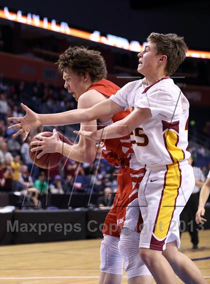 Thumbnail 2 in McClave vs. Shining Mountain (CHSAA 1A State Championship) photogallery.