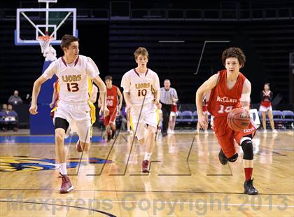 Thumbnail 2 in McClave vs. Shining Mountain (CHSAA 1A State Championship) photogallery.