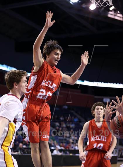 Thumbnail 3 in McClave vs. Shining Mountain (CHSAA 1A State Championship) photogallery.