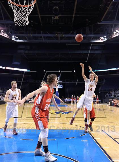 Thumbnail 3 in McClave vs. Shining Mountain (CHSAA 1A State Championship) photogallery.