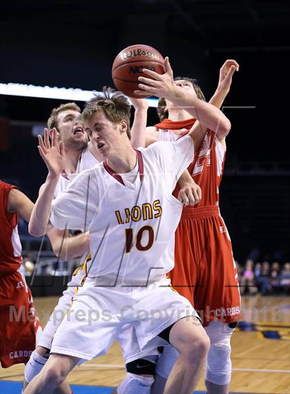 Thumbnail 2 in McClave vs. Shining Mountain (CHSAA 1A State Championship) photogallery.