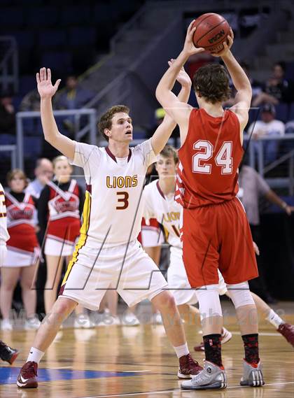 Thumbnail 2 in McClave vs. Shining Mountain (CHSAA 1A State Championship) photogallery.