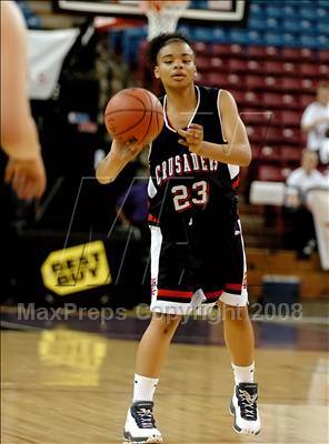 Thumbnail 2 in Modesto Christian vs. Christian Brothers (CIF SJS D4 Final) photogallery.