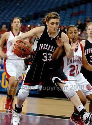 Thumbnail 2 in Modesto Christian vs. Christian Brothers (CIF SJS D4 Final) photogallery.