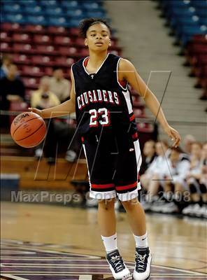 Thumbnail 3 in Modesto Christian vs. Christian Brothers (CIF SJS D4 Final) photogallery.