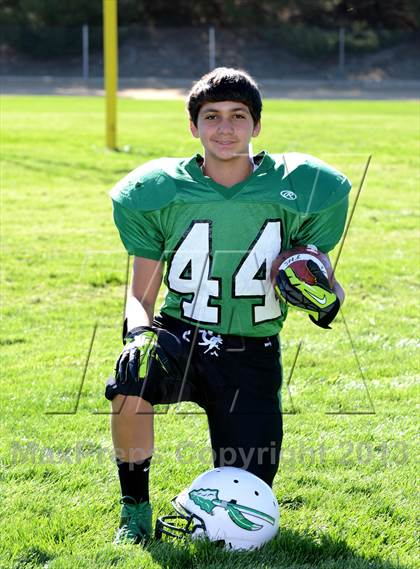 Thumbnail 3 in Fr: Tehachapi Freshman Football Team and Individual Portraits photogallery.