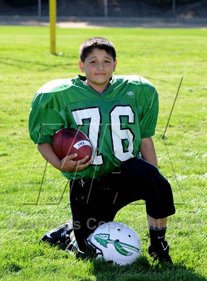 Thumbnail 3 in Fr: Tehachapi Freshman Football Team and Individual Portraits photogallery.