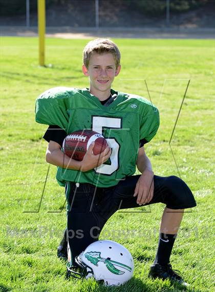 Thumbnail 1 in Fr: Tehachapi Freshman Football Team and Individual Portraits photogallery.