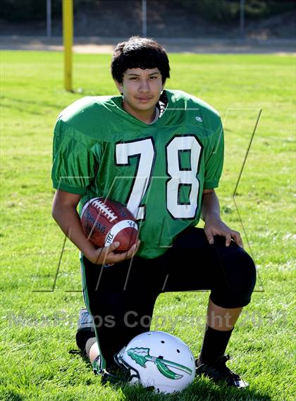 Thumbnail 2 in Fr: Tehachapi Freshman Football Team and Individual Portraits photogallery.