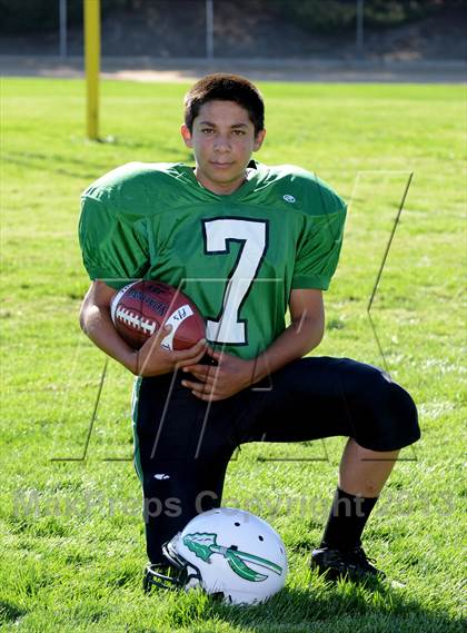 Thumbnail 3 in Fr: Tehachapi Freshman Football Team and Individual Portraits photogallery.