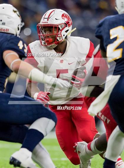 Thumbnail 3 in Cypress Ranch vs Katy (UIL 6A Area Playoff) photogallery.