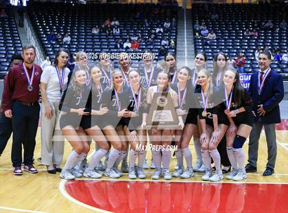 Thumbnail 1 in Highland Park @ A&M Consolidated (UIL 5A D1 Volleyball Final Medal Ceremony) photogallery.
