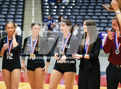 Thumbnail 3 in Highland Park @ A&M Consolidated (UIL 5A D1 Volleyball Final Medal Ceremony) photogallery.