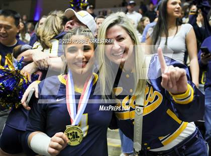 Thumbnail 3 in Highland Park @ A&M Consolidated (UIL 5A D1 Volleyball Final Medal Ceremony) photogallery.