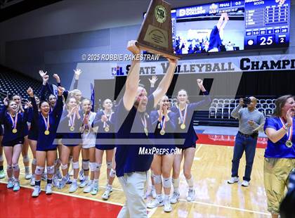 Thumbnail 3 in Highland Park @ A&M Consolidated (UIL 5A D1 Volleyball Final Medal Ceremony) photogallery.