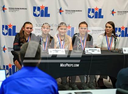 Thumbnail 2 in Highland Park @ A&M Consolidated (UIL 5A D1 Volleyball Final Medal Ceremony) photogallery.