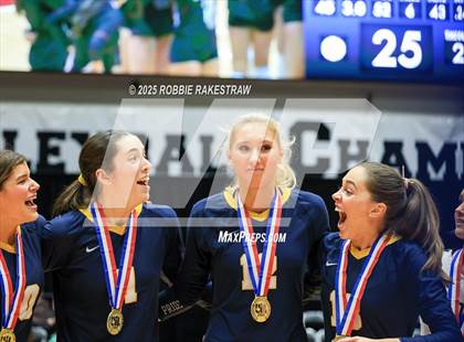 Thumbnail 3 in Highland Park @ A&M Consolidated (UIL 5A D1 Volleyball Final Medal Ceremony) photogallery.