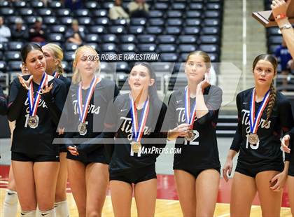 Thumbnail 1 in Highland Park @ A&M Consolidated (UIL 5A D1 Volleyball Final Medal Ceremony) photogallery.
