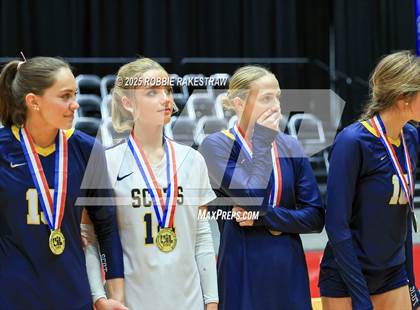 Thumbnail 3 in Highland Park @ A&M Consolidated (UIL 5A D1 Volleyball Final Medal Ceremony) photogallery.
