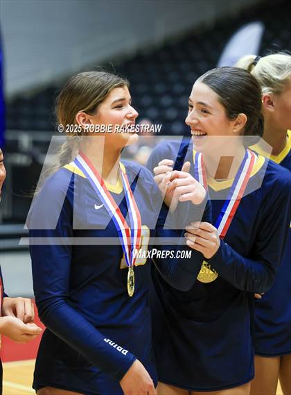 Thumbnail 1 in Highland Park @ A&M Consolidated (UIL 5A D1 Volleyball Final Medal Ceremony) photogallery.