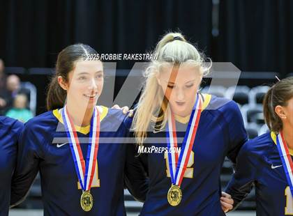Thumbnail 3 in Highland Park @ A&M Consolidated (UIL 5A D1 Volleyball Final Medal Ceremony) photogallery.