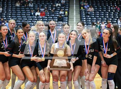 Thumbnail 3 in Highland Park @ A&M Consolidated (UIL 5A D1 Volleyball Final Medal Ceremony) photogallery.