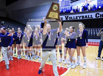 Thumbnail 1 in Highland Park @ A&M Consolidated (UIL 5A D1 Volleyball Final Medal Ceremony) photogallery.