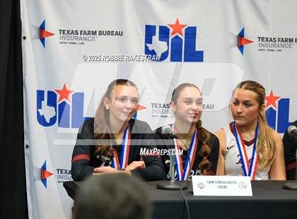 Thumbnail 1 in Highland Park @ A&M Consolidated (UIL 5A D1 Volleyball Final Medal Ceremony) photogallery.