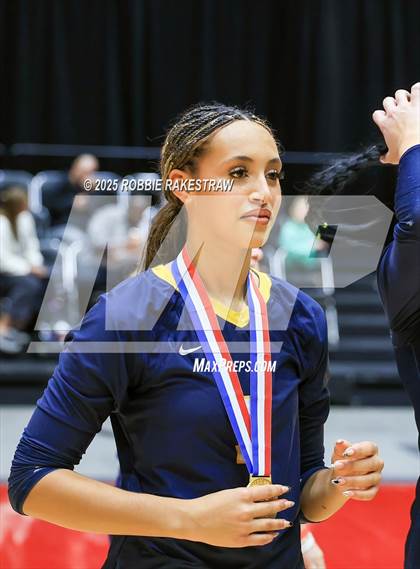 Thumbnail 1 in Highland Park @ A&M Consolidated (UIL 5A D1 Volleyball Final Medal Ceremony) photogallery.