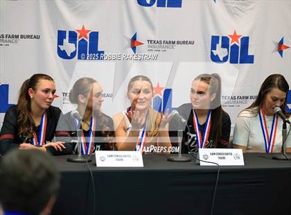 Thumbnail 3 in Highland Park @ A&M Consolidated (UIL 5A D1 Volleyball Final Medal Ceremony) photogallery.