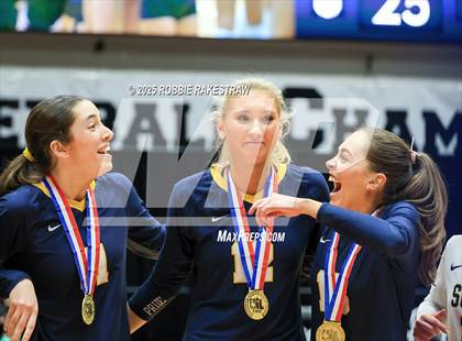Thumbnail 1 in Highland Park @ A&M Consolidated (UIL 5A D1 Volleyball Final Medal Ceremony) photogallery.