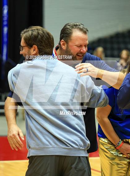 Thumbnail 1 in Highland Park @ A&M Consolidated (UIL 5A D1 Volleyball Final Medal Ceremony) photogallery.