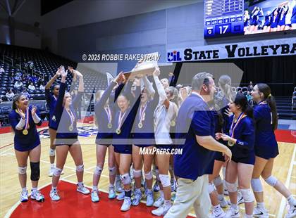 Thumbnail 1 in Highland Park @ A&M Consolidated (UIL 5A D1 Volleyball Final Medal Ceremony) photogallery.