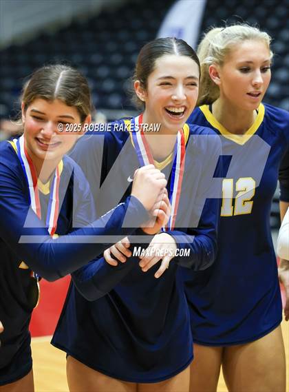 Thumbnail 2 in Highland Park @ A&M Consolidated (UIL 5A D1 Volleyball Final Medal Ceremony) photogallery.