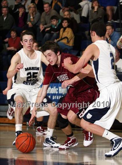 Thumbnail 2 in Healdsburg @ Marin Catholic (CIF NCS D4 Playoffs) photogallery.
